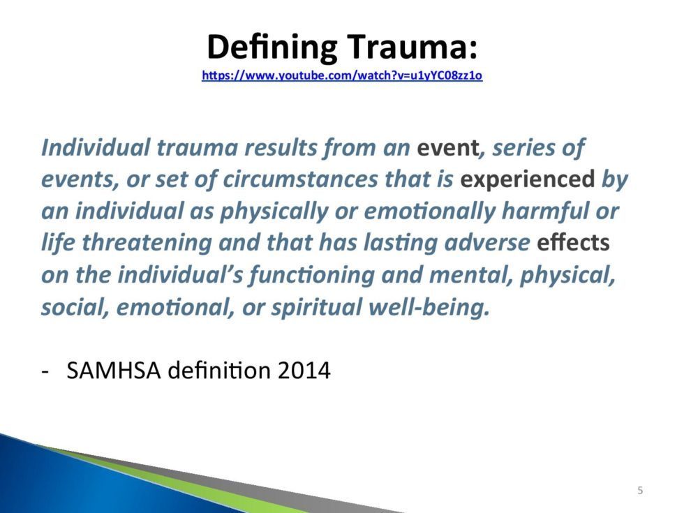 Trauma meaning