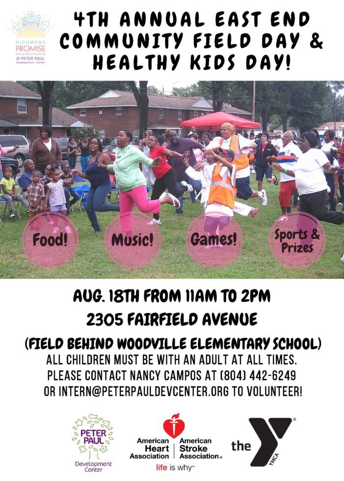 East End Field Day 2016 - Flyer